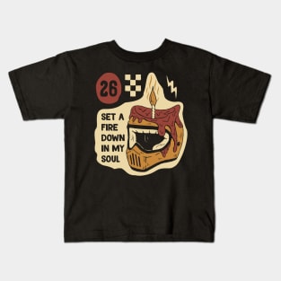 Candle Helmet Kids T-Shirt